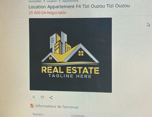 Vente Appartement F4 Tizi Ouzou Tizi ouzou