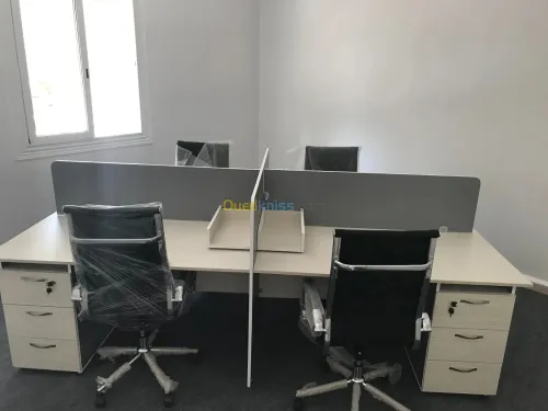 Bureaux Work Station 4 postes