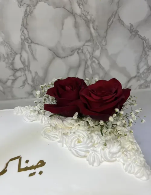 كيك خطوبة او شوفة