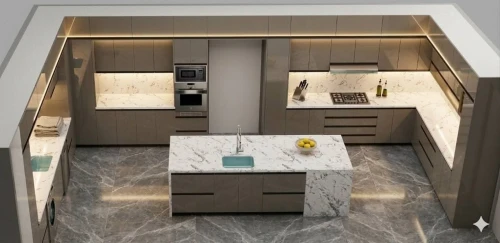 Cuisine équipée moderne en MDF 2026