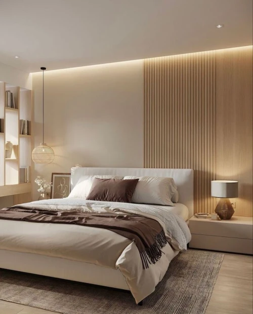 Chambre a coucher aménagée sur mesure