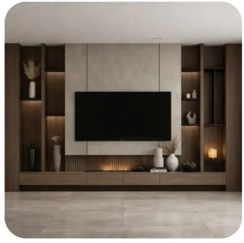 Meuble TV Sur Mesure - Design moderne et élégant