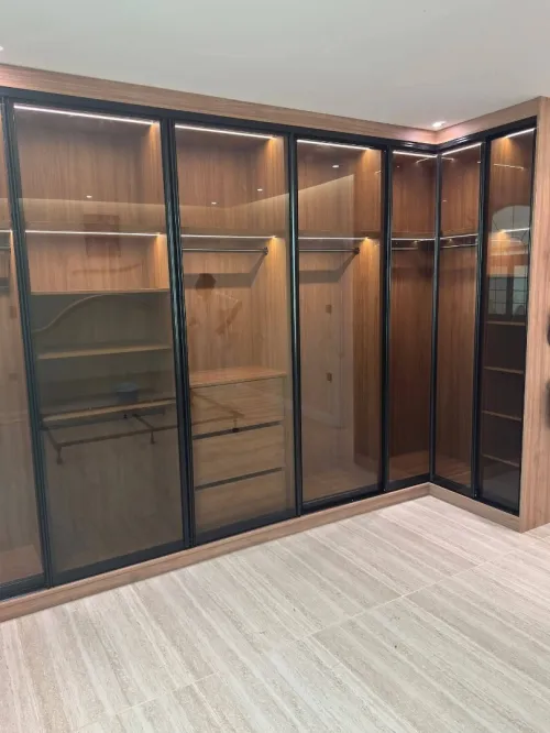 Dressing armoire sur mesure coulissant خزانات ملابس عصرية