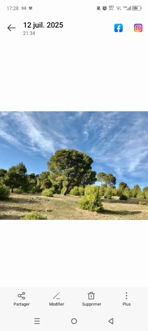 Vente Terrain Bouira Bordj okhriss