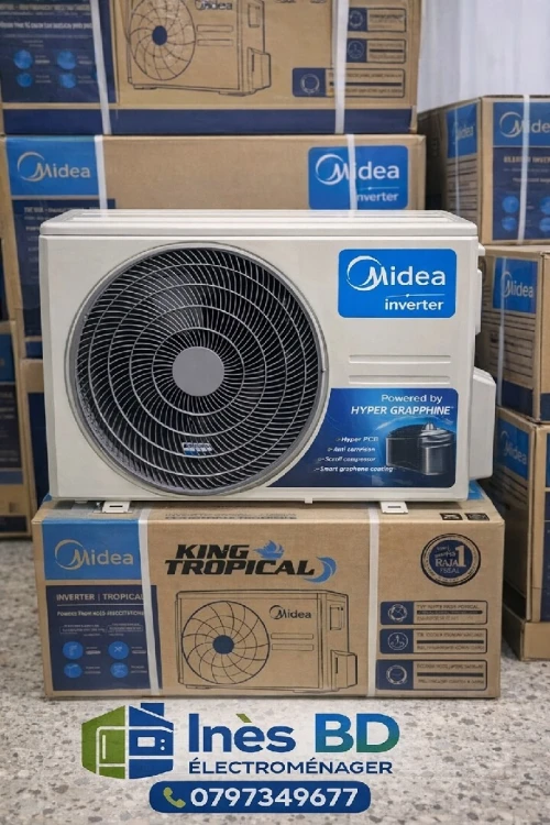 Climatiseur midea 12000 btu king tropical