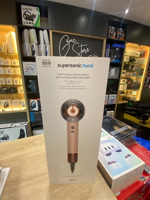 Sèchecheveux Dyson Supersonic Nural Cheveux raides à ondulés (Rose céramique)