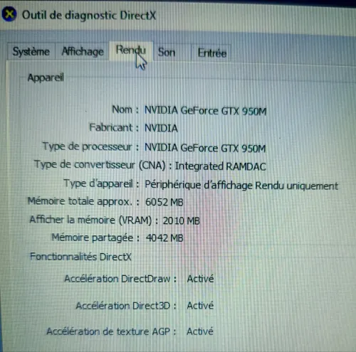 Pc ASUS i7 6eme (8/256SSD)