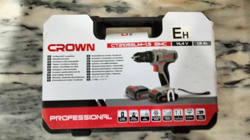 Visseuse crown 14v double batterie 