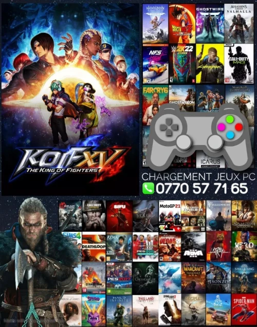 Chargement Et Instalation Des  Jeux Pc ( God Of War ) Disponible Taille 55 GB Un Large Catalogue Disponible