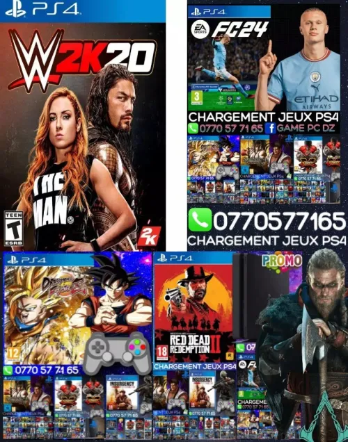 CHARGEMENT JEUX PS4 SUR VOTRE CONSOLE ( Assassin's Creed Valhalla ) Disponible Un Large Catalogue Disponible