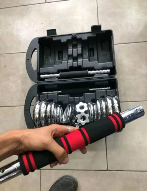 Valise musculation et haltéres