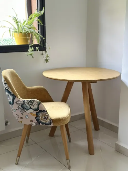 TABLE LUXE EN BOIS CHÊNE