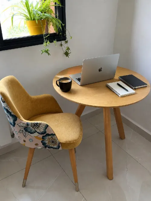 TABLE LUXE EN BOIS CHÊNE