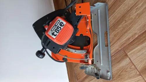 Scie circulaire plongeante portative Holz-Her t85e fonctionne Germany 