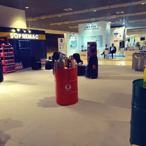 Location/ réalisation Stand d'exposition et point de vente (points de vente, salons et foires)