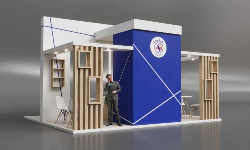 Location/ réalisation Stand d'exposition et point de vente (points de vente, salons et foires)