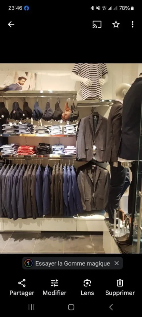 Étagère magasin 