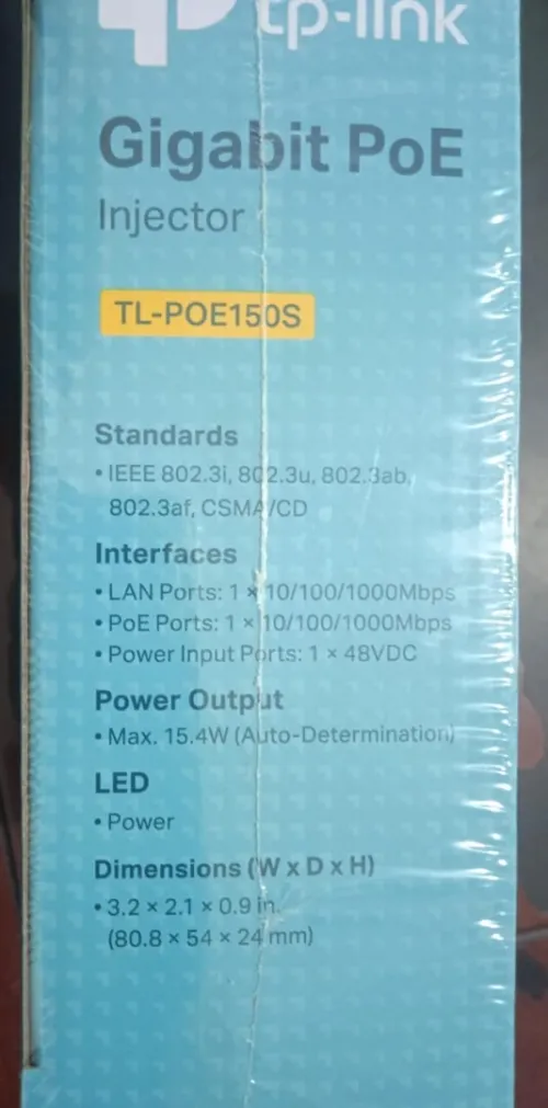 Injecteur PoE TP-LINK POE150S