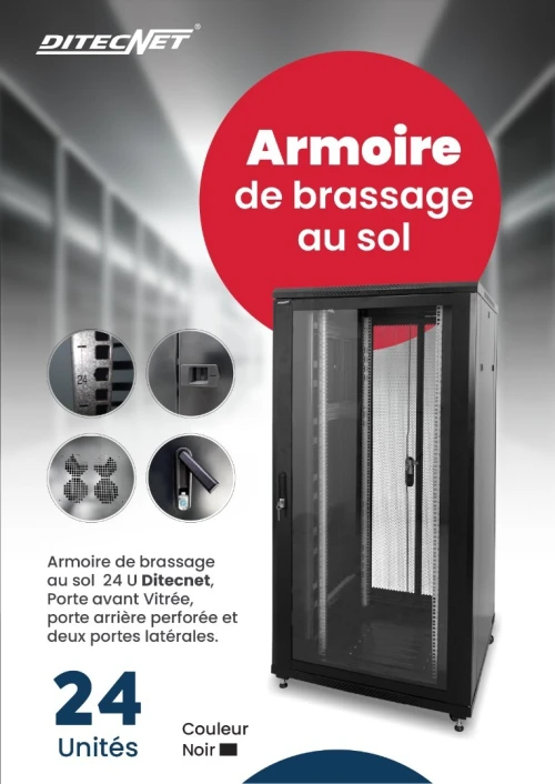 Armoire de brassage au sol DITECNET 