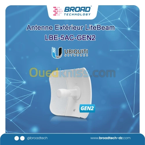 Antenne Extérieur LiteBeam LBE-5AC-GEN2 UBIQUITI 