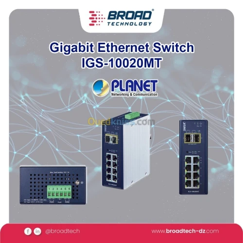 Industrial Managed  SWITCHS PLANET 