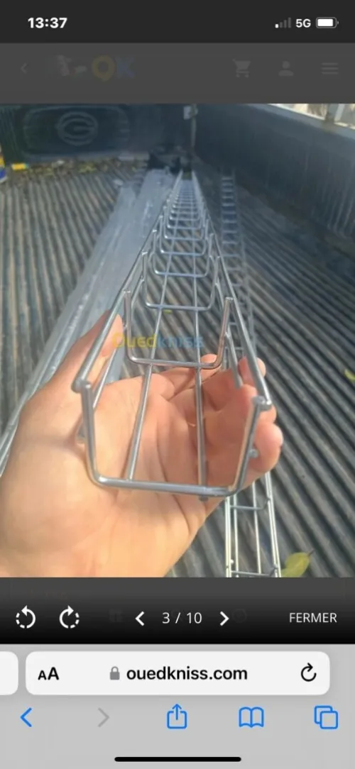 Fabrication chemin de cable