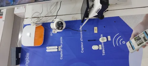 Installation caméra surveillance + Réseau + système d'alarme 
