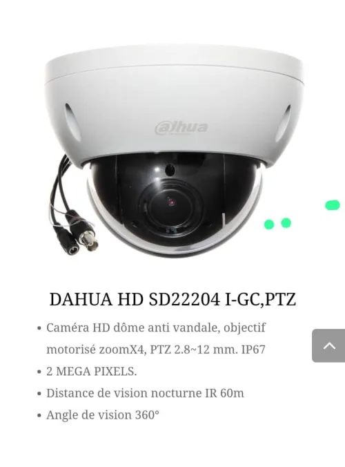 Installation caméra surveillance + Réseau + système d'alarme 