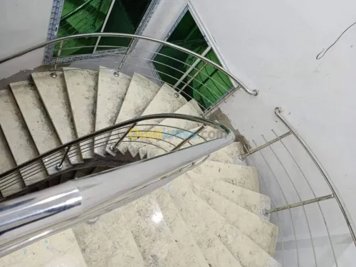 rampe escalier inox extérieur