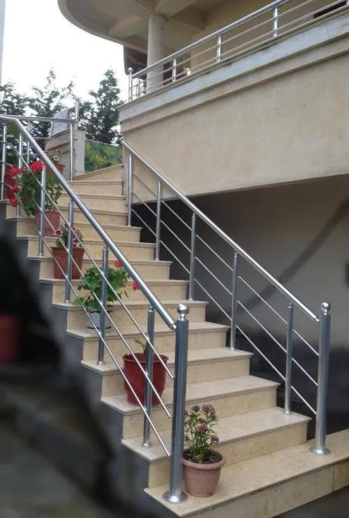 rampe d escalier inox -  Garde Corps Inox Services - rampe inox  