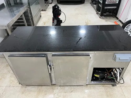 Table de travail frigo