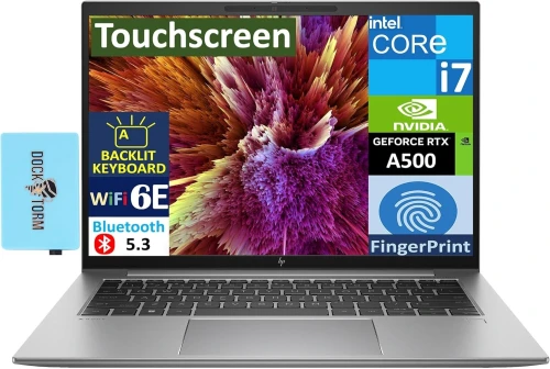 HP Zbook Firefly 14 G10 Tactile, Intel i7 1355U,16GB RAM DDR5,512GB SSD,NVIDIA RTX A500,14" WUXGA