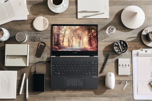 VENDU - ASUS ZenBook Flip 13 UX363JA, Intel Core i5-1035G1, 16GB LPDDR4X, 512GB SSD, intel iRis Plus