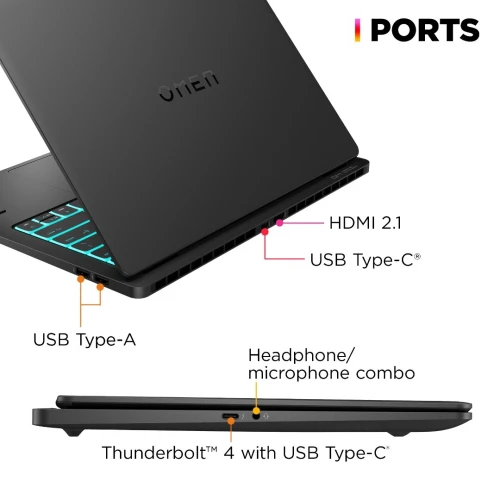 VENDU - HP OMEN 14 Transcend, Intel Ultra 9 185H, 32GB LPDDR5X 7467MHz, 1TB SSD, RTX4060 8GB, 14"