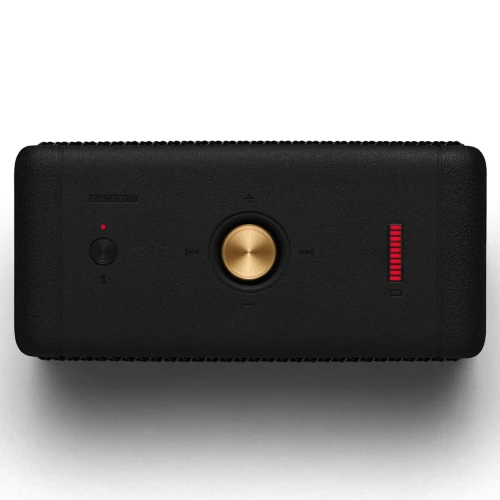 Marshall Emberton II Noir/Cuivre, Enceinte  sans fil -2 x 10 Watts -Bluetooth 5.1 -30h -Etanche IP67