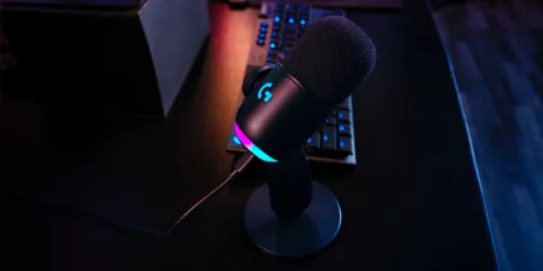 VENDU - Logitech Yeti GX - Microphone gaming RVB dynamique avec LIGHTSYNC