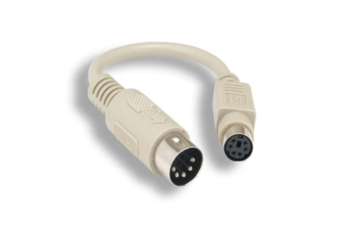 Cable Adaptateur Clavier AT/PS2 & PS2/AT