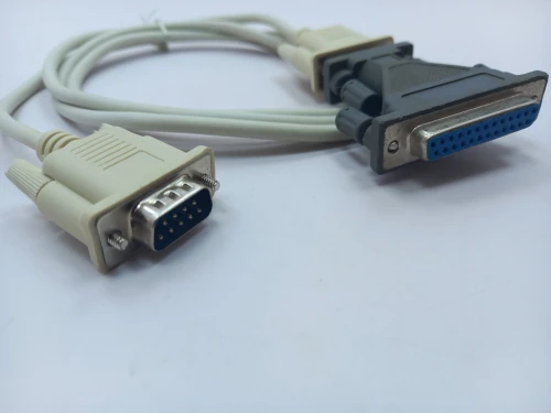 Cable Adaptateur DB09 Com RS232 To DB 25 