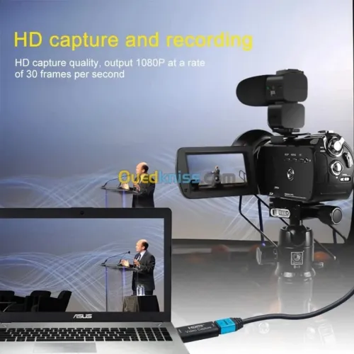 HDMI Vidéo Capture  USB 2.0 Full HD