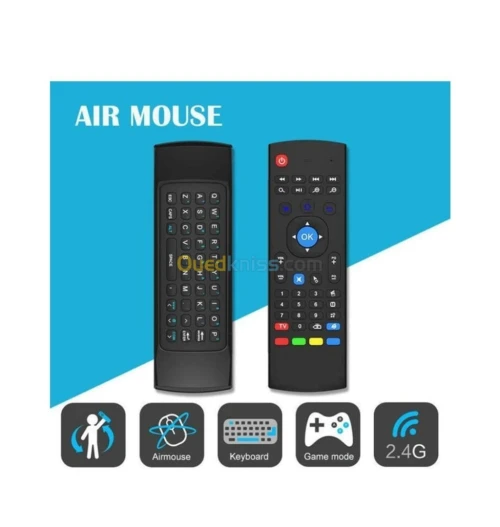 Télécommande Smart TV + Clavier + Air Mouse
