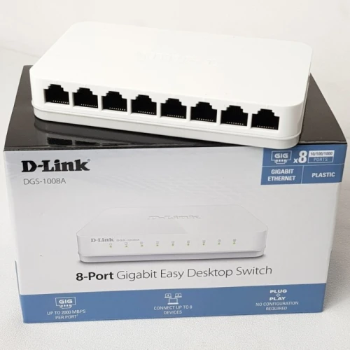 Switch D-Link 5/8 Ports 10/100 Mbps 