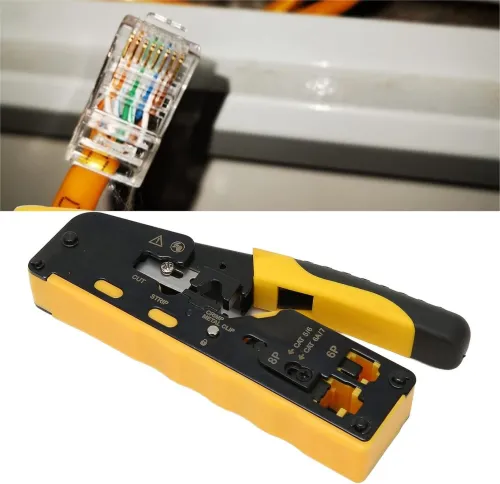 Pince a sertir Réseau Ethernet RJ45 SNAP PLUG & Connecteurs 