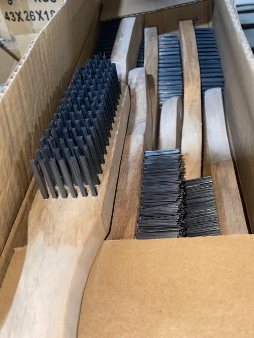 brosse manuelle inox et acier