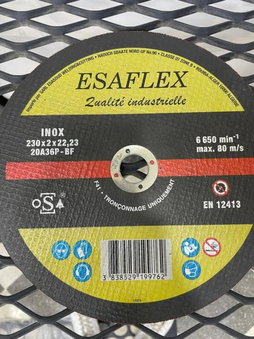 Disque a meule ESAFLEX - Inox