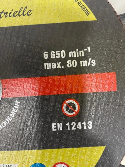 Disque a meule ESAFLEX - Inox