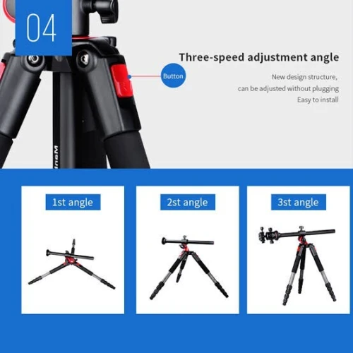 Trépied professionnel pour Camera Samark SK-28 + KB0 Ball Head