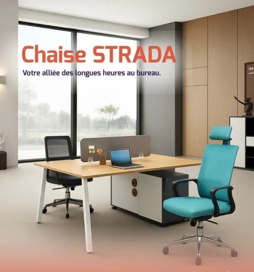 CHAISES NOVA / STRADA ERGONOMIQUES