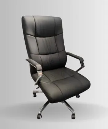 CHAISE EN CUIR ET CUIR  SYNTHETIQUE
