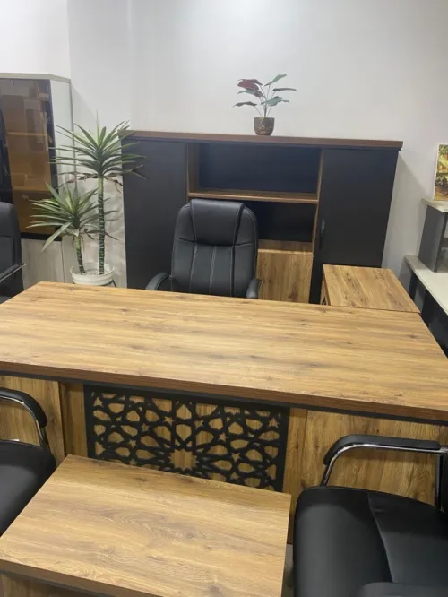 ENSEMBLE DE BUREAU EN BOIS 