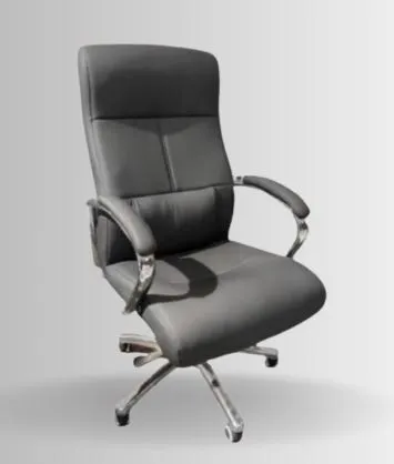 CHAISE EN CUIR ET CUIR  SYNTHETIQUE